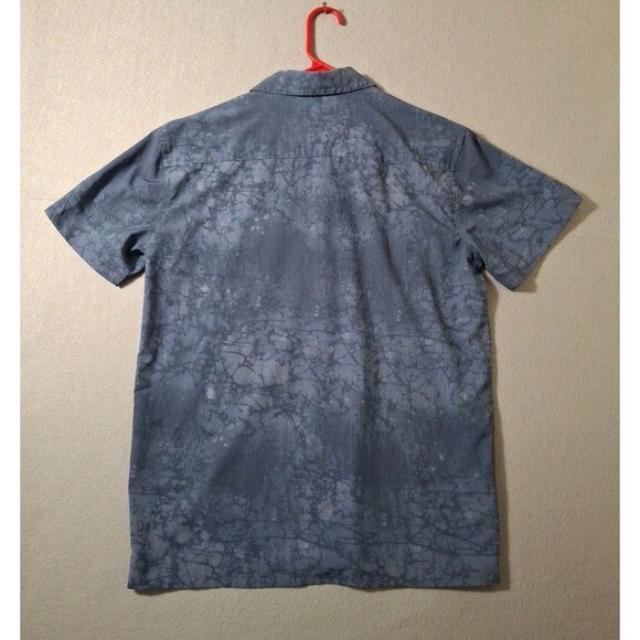 Billabong Recyc Button Up Short Sleeve Shirt Mens S Skater Surfer Y2K - Picture 5 of 7